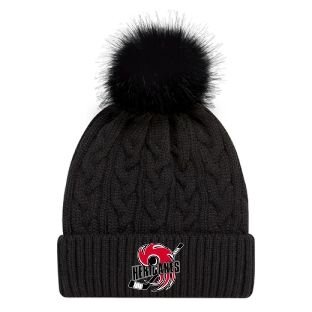Hericanes Womens Pom Toque - Black Product Image